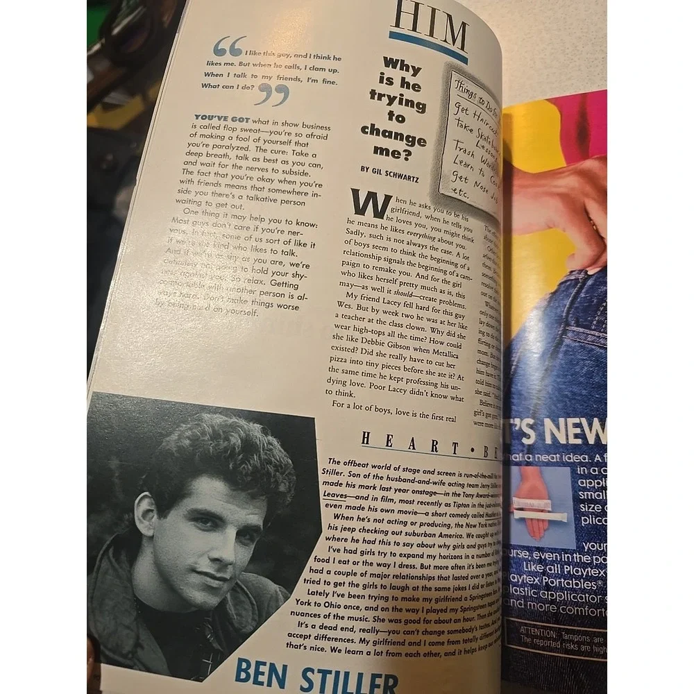 Seventeen Magazine November 1988, Nu Shooz, Ben Stiller R5‎